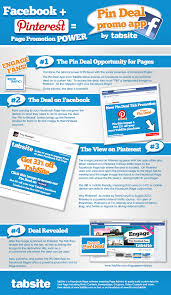 Pinterest Facebook Combined For Pin Deal Promo Tool For Pages From Tabsite Social Media Marketing Content Social Media Insights Deal Promo