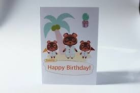 I disabled the mood box because it just does not want to work with the skin's background. Tom Nook Animal Crossing New Horizons Handmade Birthday Card 3 25 Picclick Uk