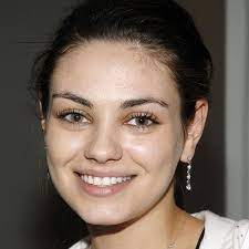 Mila sometimes wears dark black gel liner that she smudges slightly after applying. Mila Kunis No Makeup 9 Photos Of Mila Kunis Without Makeup Beauty Crew