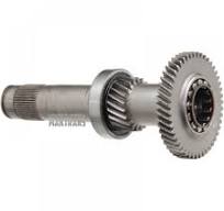 Input shaft #2 w/ bearing (46 splines 21/47 teeth) DCT250 (DPS6)