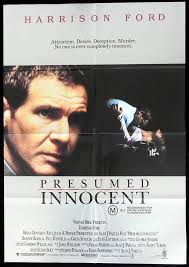 Presumed innocent by scott turow hardcover $13.08. Presumed Innocent Australian One Sheet Movie Poster Harrison Ford Moviemem Original Movie Posters
