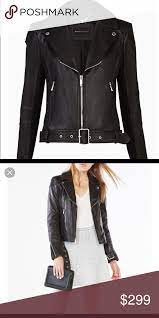 Bcbg Miley Black Leather Moto Jacket Black Leather Moto Jacket Leather Moto Jacket Black Leather