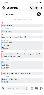 my ex from high school sent me a snapchat video of him begging me for nudes,  and it got worse : r/sadcringe