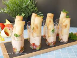 In the philippines, they are called lumpia. Spring Rolls Serving Ideas Food Fusion