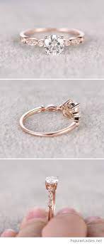 Amazing Rose Engagement Ring Design With Many Diamonds Vintage Engagement Rings Etsy Rose Gold Engagement Ring Simple Engagement Rings