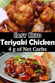 Keto Teriyaki Chicken Low Carb Chicken Teriyaki Homemade Sauce Recipe Keto Recipes Dinner Keto Recipes Easy Low Carb Chicken