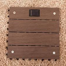 Check spelling or type a new query. Generic Wood Plastic Composite Flooring With Solar Light Outdoor Garden Balcony Interlocking Decking Tile Color Light Coffee Amazon In Garden Outdoors