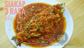 Check spelling or type a new query. Ikan Siakap 3 Rasa Ala Thai Sedap Buat Orang Lapo