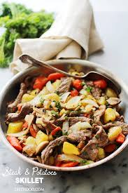 No matter which method you choose, our. Easy Steak And Potatoes Recipe Skillet Dinner Idea