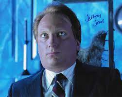It stars alec baldwin, geena davis, jeffrey jones, catherine in the years since its release, beetlejuice spawned an early 90s animated series of the same name on abc and fox kids a sequel languishes perpetually in development hell. Jeffrey Jones 8x10