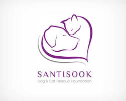 Santisook Cat Dog Foundation By Maybaroque Animal Line Drawings Zoo Logo Love Logo