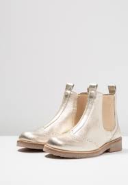 Friboo Korte Laarzen Gold Zalando Be