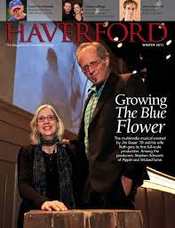 Host liz callaway interviews jim and ruth bauer about their musical, the blue flower. Haverford Winter 2011