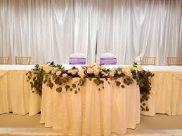 Head Table Elegance Head Table Wedding Head Table Wedding Decorations Head Table Decor