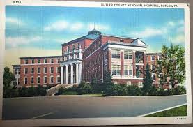 The Old Butler Memorial Hospital Prior To Two Subsequent Remodels Pennsylvania History Butler County Butler