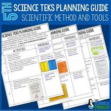 5th Grade Science Teks Planning Guide Scientific Method And Tools Science Teks 5th Grade Science Scientific Method