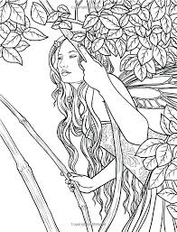 You can also see another adult coloring pages collection of that related to patterns in nature coloring pages for your printable coloring pages for adults below. Fairy Coloring Pages For Adults Free Coloring Library