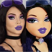 Okayyyyyy Boo We See U Out Her Killin Em Bratzchallenge Beatsbylizzie Bratz Bratzdoll Bratzdoll Barbie Makeup Doll Makeup Tutorial Bratz Doll Makeup