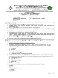 Untuk mengurangi beban dan menambah tingkat keamanan suatu jaringan computer, digunakan suatu model arsitektur system terdistribusi yang. Soal Pilihan Ganda Administrasi Server Dan Jawabannya Ilmu Soal