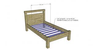 But, in the end, i figured the twin will last much much longer. Free Diy Furniture Plans To Build A Land Of Nod Oak Park Elementary Inspired Twin Bed The Design Confidential Diy Twin Bed Diy Furniture Plans Diy Twin Bed Frame
