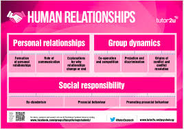 Human Relationships Diagram Quizlet