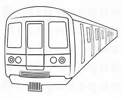 Subway Train 2 Svg Subway Train Svg Metro Svg Subway Svg Etsy In 2021 Train Clipart Subway Train Train Illustration