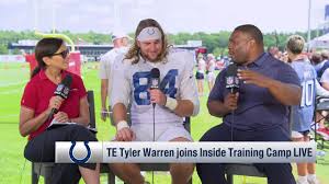 Tyler Warren explains how he can get more involved in offense