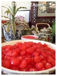 thai red rubies dessert tub tim grob thapthim krop ท บท มกรอบ 椰香红宝石 sweet soup red ruby dessert asian cake