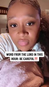 Word from the Lord: Be Careful