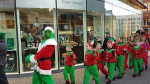 Windsor Christmas Parade 2022 Windsor Reindeer Parade With Santa And The Grinch - Youtube