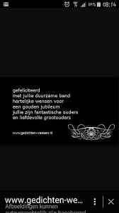 50 Jaar Getrouwd Gouden Jubileum Teksten Gedichten