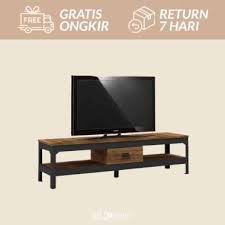 Jenis meja tv selanjutnya adalah meja tv yang terbuat dari kayu jati belanda. Jual Rak Tv Besi Terbaru Harga Murah Blibli Com
