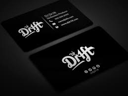 You can add your brand, and other contact info to this card, in just a few clicks. Dj Business Cards Quotes Entry 124 By Bikashbapon For Design Sleek Elegant Business Card Dogtrainingobedienceschool Com