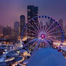 The original ferris wheel was retired on september 27, 2015. The Navy Pier Ferris Wheel Is One Of The Most Well Known Places In Chicago Head To Navy Pier At Night And Navy Pier Chicago Chicago Vacation Chicago At Night