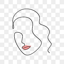Große auswahl an silhouette person. Woman Abstract Face Continuous Line Drawing With Minimalist Style Face Art Abstract Png And Vector With Transparent Background For Free Download Abstract Line Art Hand Drawn Vector Illustrations Vector Sketch