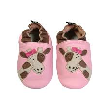 Baby Tommy Tickle Pink Giraffe Crib Shoes Products Pink