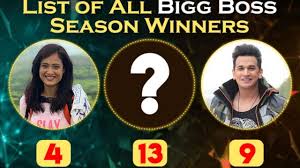 Bigg Boss 13 Winner Name Out List Of The Names Of All Bb Seasons Winners Bigg boss 11 contestant hina khan's comments have backfired and how! bigg boss 13 winner name out list of