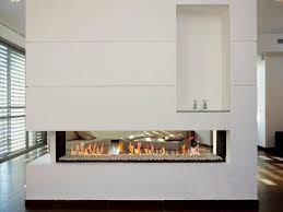 2 sided electric fireplace insert caminetto moderno design camino camini contemporanei