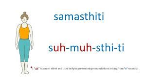 Samasthiti Yoga Poses Yoga Teachers Study Yoga