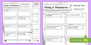 More than just a list of synonyms, this unique thesaurus draws distinctions between similar words and helps you choose just the word you need. Synonyms And Antonyms Scavenger Hunt Cfe Second Level