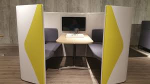 For The Perfect Collaboration Look No Further Than The Pod An Acoustic Pod Can Be Placed Anywhere Conference Room Design Collaborative Furniture Furniture