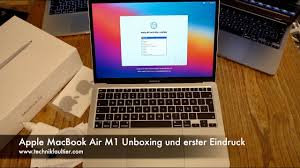 A premium laptop for the masses. Apple Macbook Air M1 Unboxing Und Erster Eindruck Youtube