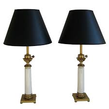 Pair Of Mid Century Stiffel Table Lamps Ornate Brass And Ceramic In 2020 Table Lamp Lamp Stiffel