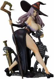 Dragon's Crown SORCERESS Figure Darkness Crow ver. 1/7 Scale Orchid Seed |  eBay