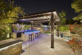 An outdoor patio bar is a great addition for the person who loves to entertain friends and family. Outdoor Kitchen Dubai Bbq Outdoor Kitchen Experts