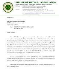 Published by the financial accounting standards board (fasb), a discussion memorandum is a document intended to encourage discussion and debate amongst accounting and. Pma S Response To The Message Of President Rodrigo Roa Duterte Philippine Medical Association