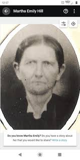 Martha J. DeFord, wife of John Lewis Hillenburg lll