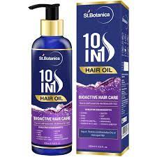 Stbotanica 10 In 1 Bioactive Hair Oil 10 Pure Oils In 1 Contains Natural And Pure Oils It Reduces Hair Fall And Helps In Ha Hair Oil Pure Oils Pure Products