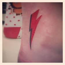 Bowie Lightning Bolt David Bowie Tattoo David Tattoo Bowie Tattoo