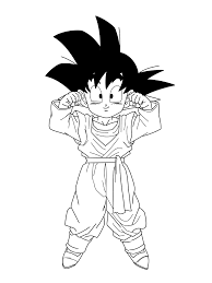 You can now print this beautiful dragon ball z gotenks coloring page coloring page or color online for free. Goten Coloring Pages Coloring Home
